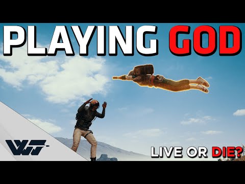 PLAYING GOD - They play a game while I play god - (Twitch chat decides) - Funny PUBG