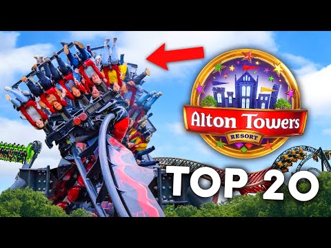 TOP 20 BEST RIDES at Alton Towers!!