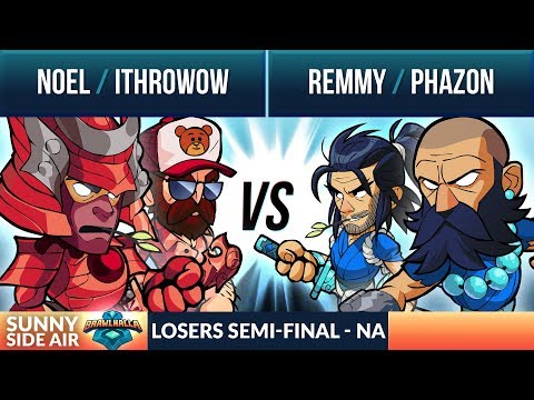Remmy & Phazon vs noeL & ithrowow - Losers Semi Final - Sunny Side Air NA 2v2