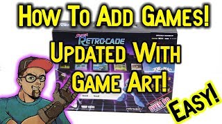 Add Games With Artwork To Super Retro-Cade EASY!!