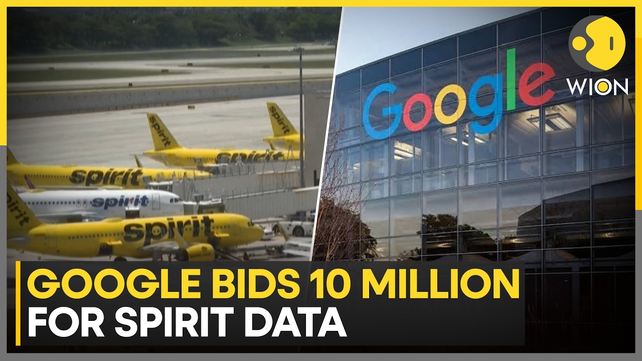 Google Bids 10 Million For Spirit Data: Deal Covers Emails, Chats And Workplace Files | WION News