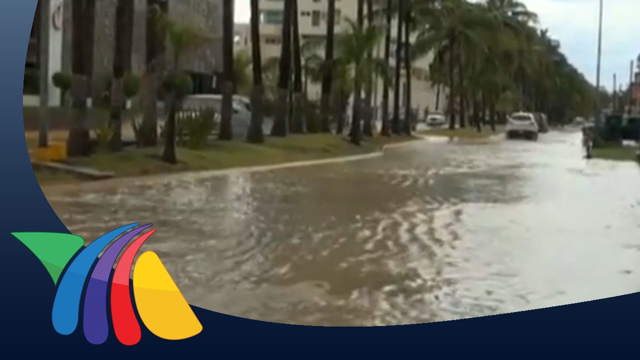 Afectaciones viales por intensas lluvias en Mazatlán | Noticias de Mazatlán