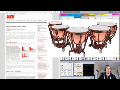 FM Synthesis Part 3 - Bells and Drums