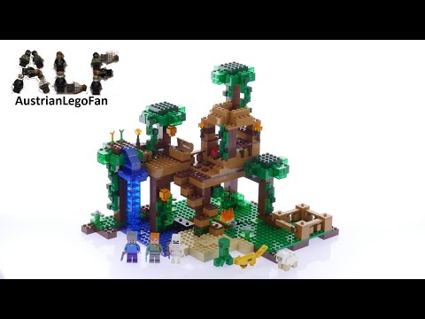 Vidéo LEGO Minecraft 21125 : La cabane dans l'arbre de la jungle