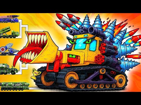 DrillMaw-990X – Missile Drill Monster vs Nuclear Titans!