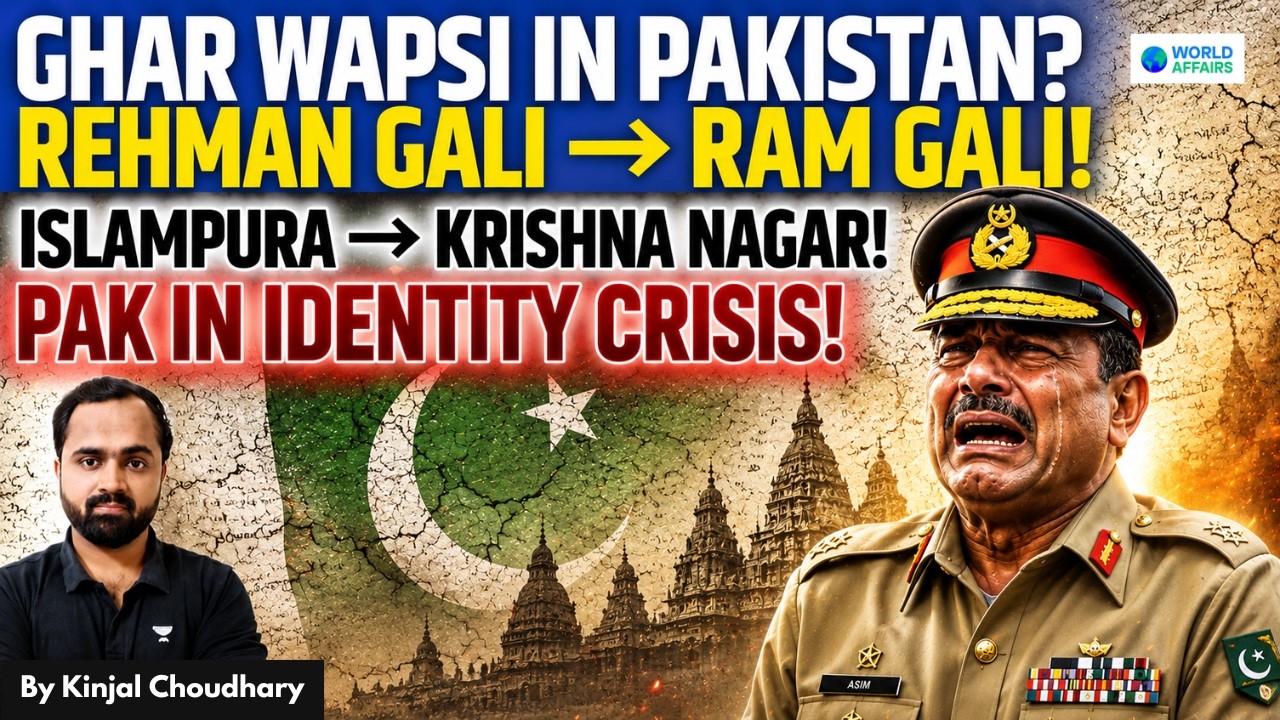 Pakistan’s Identity Crisis? Lahore Gets RAM GALI & KRISHNA NAGAR To Woo Indian Tourists! | Kinjal