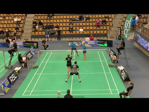 Into the main draw! Danny Bawa Chrisnanta & Tan Wei Han VS Tobias Holst & Josephine Holst (Denmark)