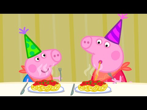 Grandpa Pig's Birthday Meal 🍝 | Peppa Pig Official Full Episodes