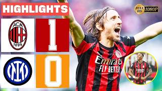 Download lagu AC Milan vs Inter Milan 1-0 All Goals & Highlights 2026 🔥 Pervis Estupiñán Goal mp3