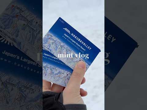 Hakuba Japan snowboarding trip ❄️ what I ate 🇯🇵 Happo-one and Tsugaike ski resort travel diary Japan