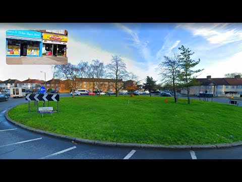 QUEENSBURY CIRCLE & STREATFIELD ROAD London 🇬🇧 - Shopping Area Walking Tour