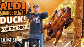 Smoking An ALDI Orange Glazed Duck | You Won't Believe The Results!