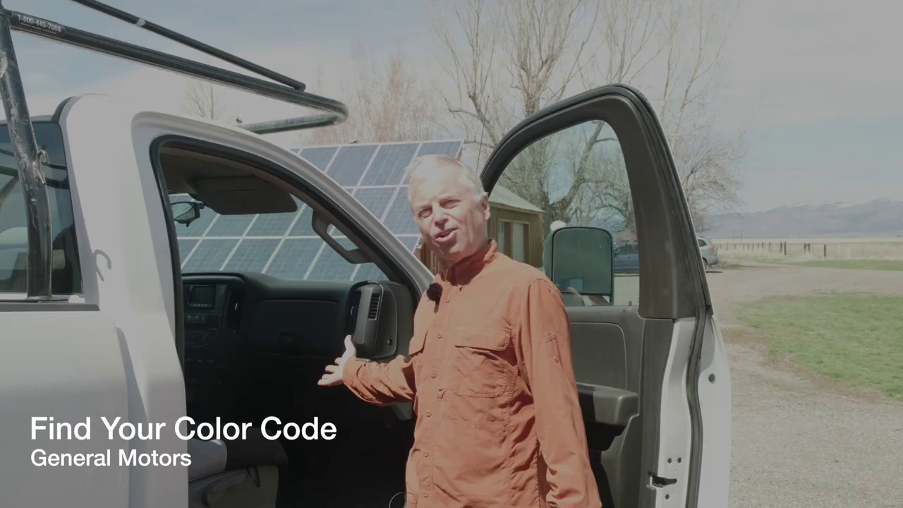 GMC Paint Codes - Find the Color Code on Your GMC - Quick & Easy