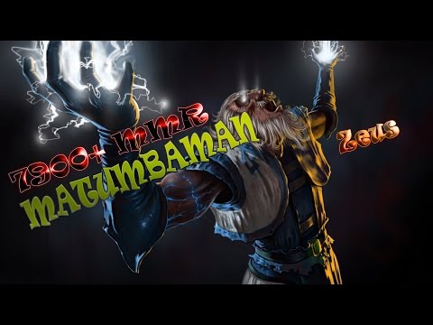 Dota 2 - MATUMBAMAN Plays Zeus 7900 MMR