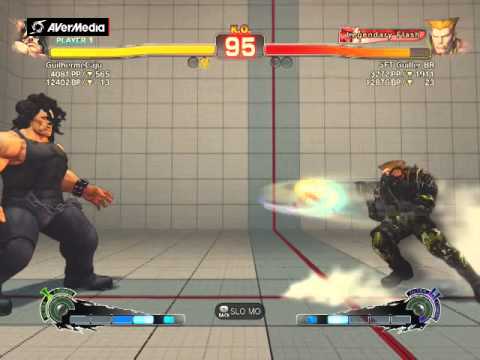 Ultra street fighter IV Hugo(GuilhermeCaju) vs Guile(SFT Guiller BR)