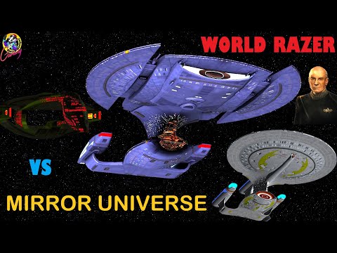 Terran Empire Galaxy X VS Mirror Universe Warbird/CSS World Razer - Star Trek Starship Battles