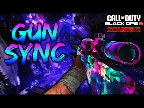 BO6 *DESTROY SOMETHING BEAUTIFUL* GUN SYNC!! (LIBERTY FALLS SONG) BLACK OPS 6 ZOMBIES (4K 60 FPS)