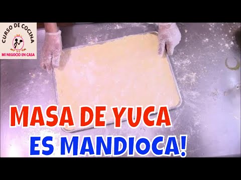 Masa de yuca para rellenar
