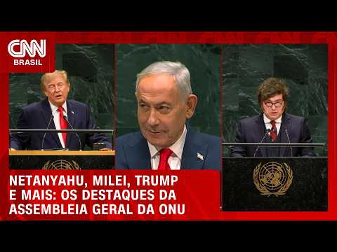 Países protestam contra Netanyahu e Milei chama ONU de “inútil”: os destaques da Assembleia Geral