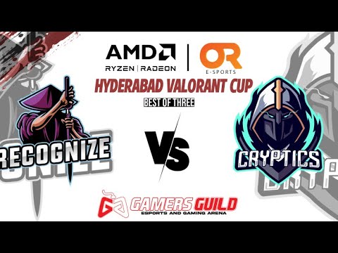 AMD x OR Hyderabad Valorant Cup | Recognize vs Cryptics | BO3 | GamersGuild