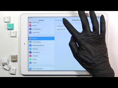 How to Change Temperature Units in iPad Air 1st Gen – Switch Fahrenheit to Celsius