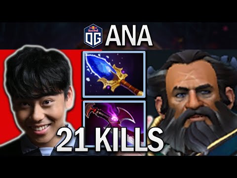 Kunkka Dota 2 Gameplay OG.Ana with 21 Kills & Utility Build #dota #dota2