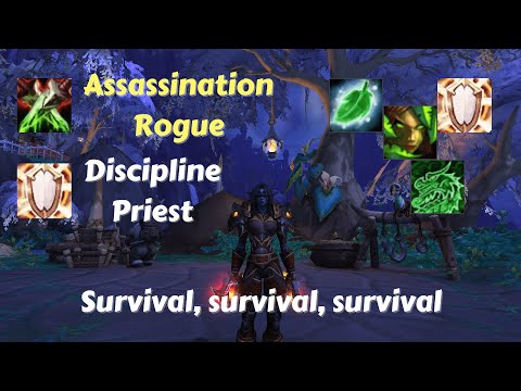 Assassination Rogue PvP 10.1 | Warmly welcomed back into the 2v2 bracket by Survival Hunters !