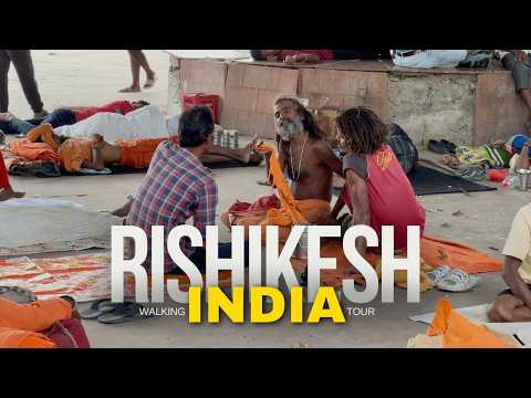 Yoga Capital of The World - RISHIKESH INDIA Walking Tour