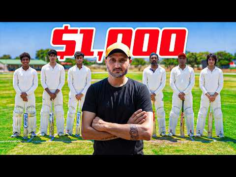 Hit Harbhajan Singh For Six, Win $1000