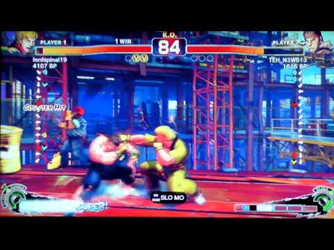SSF4: Mash FoR The WiN  lordspinal19 vs TEH_N3WB13 match 3 of 4