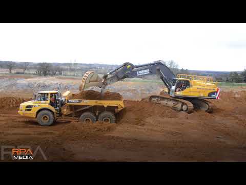 D Wardle Volvo EC700 excavator