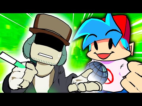 Garcello V.S Boyfriend in Friday Night Funkin' VR - (VRChat: Rap Battle - FNF Mods)