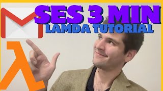 Download the video "AWS SES Lambda Tutorial: Send Emails in 3 Minutes"