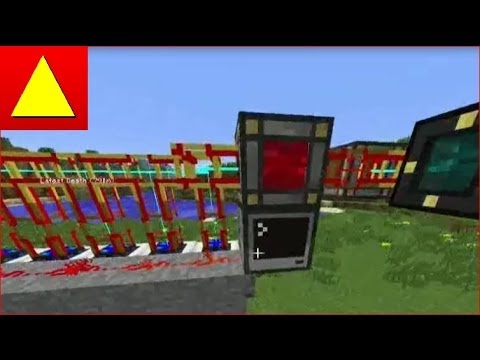 MJ Energie Produktion mit Computer Redstone Energy Cell steuern Energiesparen Explosion verhindern