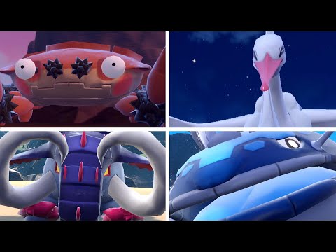 Pokemon Scarlet All Pokemon Titan Boss Battles