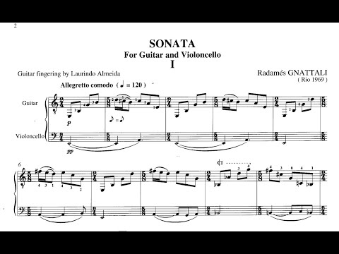 Radamés Gnattali - Sonata for Cello and Guitar