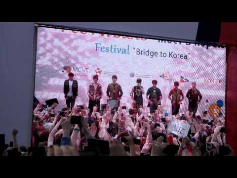 140614 BTS in Moscow - Festival 'Bridge to Korea'