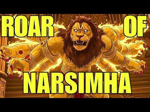 Roar of Narsimha | Fiery Rap Song | Most Powerful Devotional Visuals | Mahavatar Narsimha