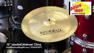 Video thumbnail for Istanbul Mehmet China 16" - The Drum Shop North Shore by Nate Morrison Drums