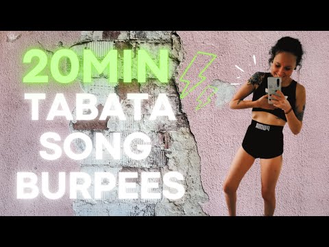 💪20Min Burpees Tabata Song Workout | Super INTENSE & SWEATY !!! 🔥💥