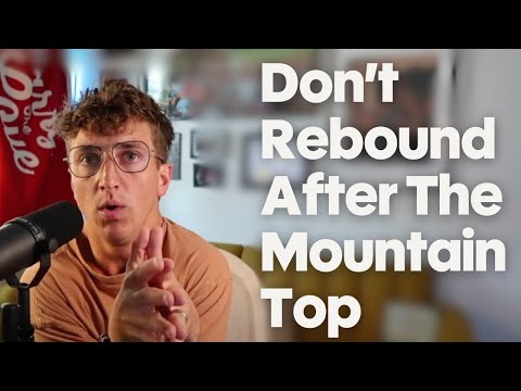 4 Things to do after a spiritual "high"