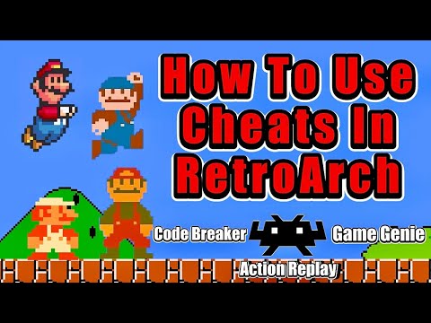 How to use Cheats in RetroArch || NO GAME GENIE NEEDED!