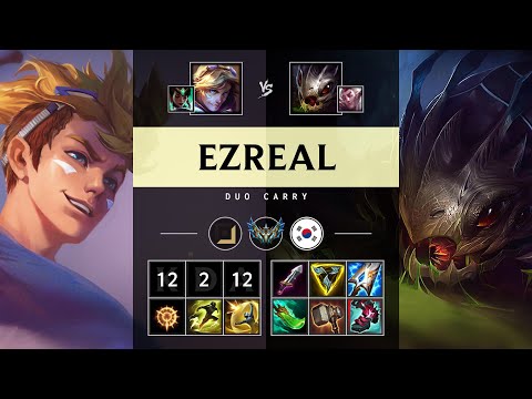 Ezreal ADC vs Kog'Maw - KR Challenger Patch 25.13