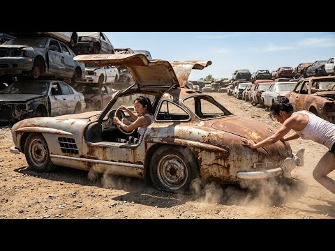 Thumbnail for ASMR Car Restoration | 1955 Mercedes 300 SLR Uhlenhaut Coupé | 4K Ultra HD POV (no talking) by Mercedes-Benz Group AG