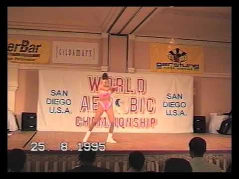 Olga Sipkova (Czech Republic) - 1995 World Aerobic Championship