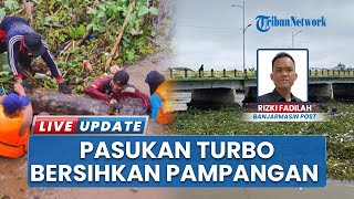 Sungai Martapura Kembali Diserbu Serangan Sampah Mengapung, Pasukan Turbo Langsung Turun Tangan