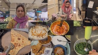 Meal planning ki tyari || Bar b q wings ki zabardast recepie || grocery shopping | caramel
