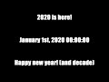 New Year Countdown Transition
