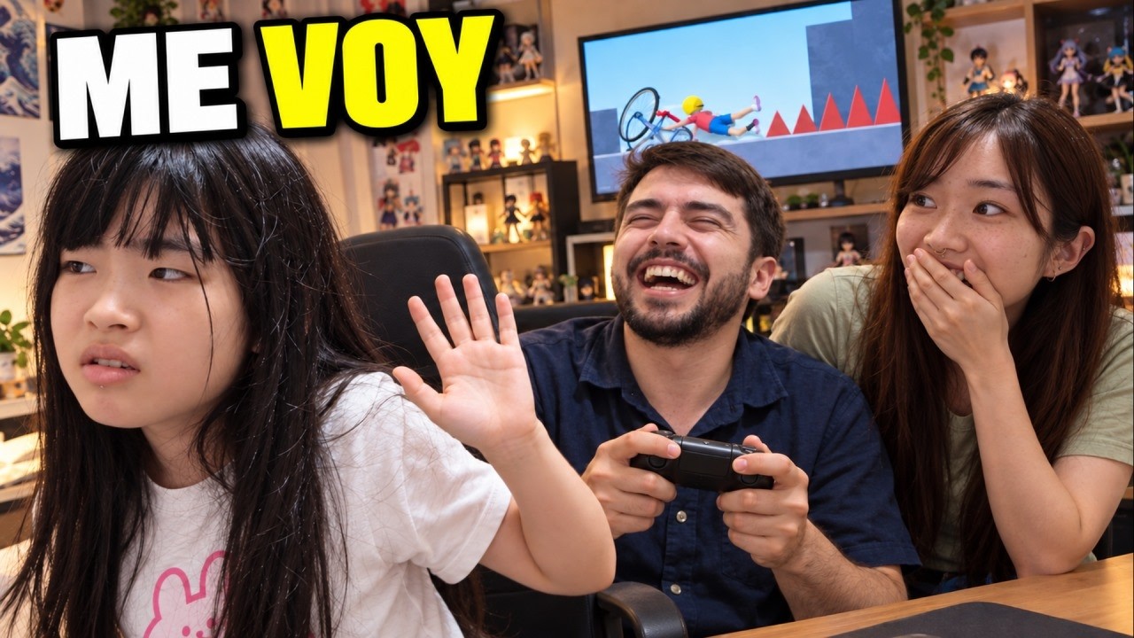 MI HIJA JAPONESA no aguantó este juego… y se tuvo que ir