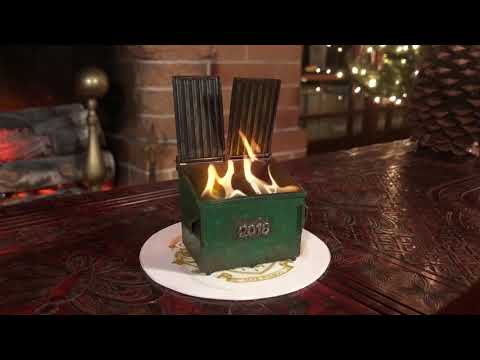2018 Dumpster Fire – Yule log